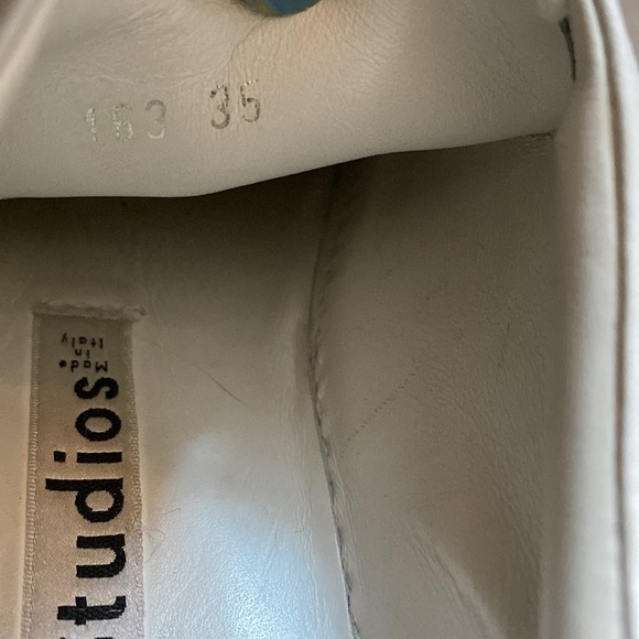 Acne Studios White Sneakers - Picture 6 of 8